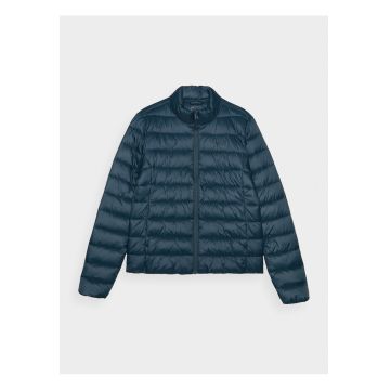 Geaca Puf Slim Dama  Verde Azur - Impermeabila - Confort Termic - Umplutura Sintetica Reciclata 100% - AW24
