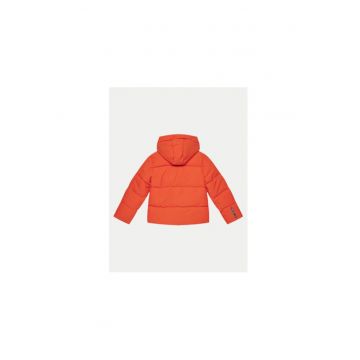 Geaca ski baieti -  303943882 - Poliester - Negru - Portocaliu