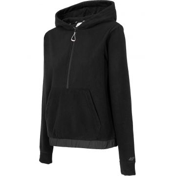 Hanorac fleece de dama -  Poliester - Negru - Negru