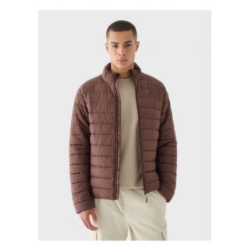 Jacheta barbati  matlasata - hidrofuga - culoare maro - material poliamida
