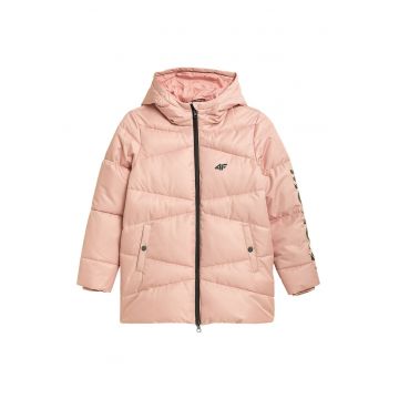 Jacheta copii  roz - membrana NeoDry - tehnologie 4FWarm - poliester -