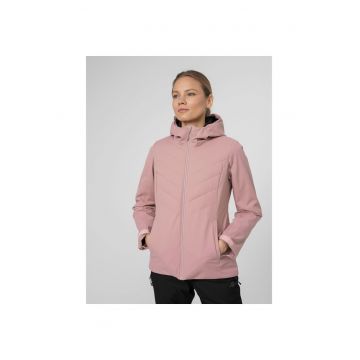 Jacheta dama pentru ski -  Poliester - Roz inchis - Roz