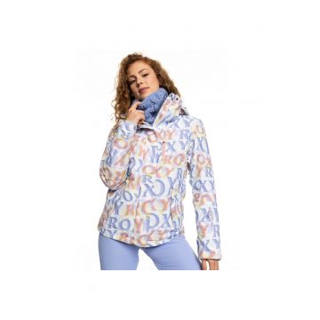 Jacheta de ski -  Poliester - Multicolor - Alb