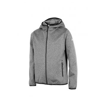 JACHETA SOFTSHELL  HJZ22 JSFM001 GREY MELANGE