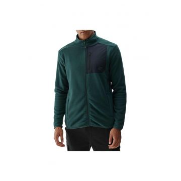 Jacheta sport barbati  fleece - verde -