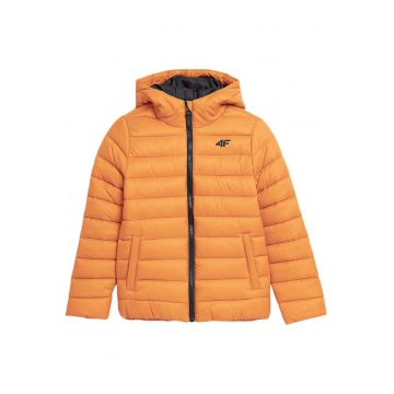 Jacheta sport copii  4FJAW23TDJAM273 - poliamida - galben -
