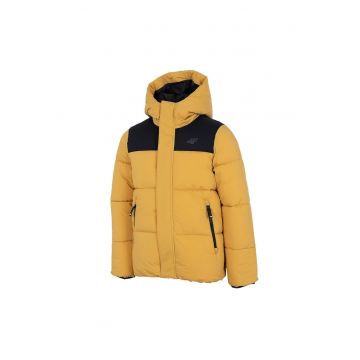 Jacheta sport copii  Poliester - Galben - 164cm