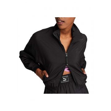 Jacheta sport dama -  Nylon - Negru -
