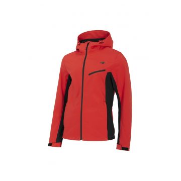 Jacheta sport  softshell - impermeabila - rosie - poliester