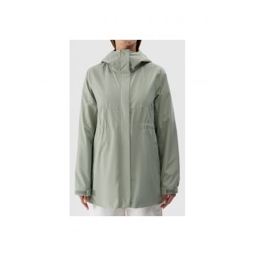 Parka de tranzitie pentru femei  membrana NeoDry 8000 - impermeabila - kaki - material sintetic