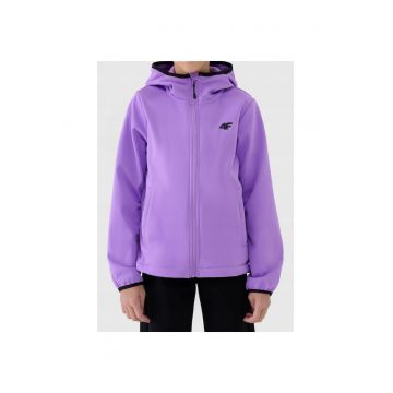 Geaca copii -  model TSOFF373 - mov - softshell cu membrana Neo Dry 5000