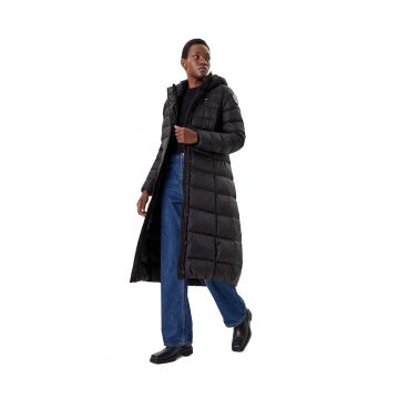 Geaca dama -  cu puf - sintetic - negru -