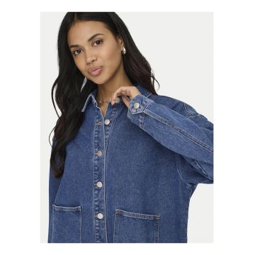 Geaca dama -  denim - albastru - bumbac/poliester