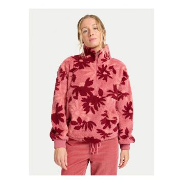 Geaca dama -  roz - floral - poliester -