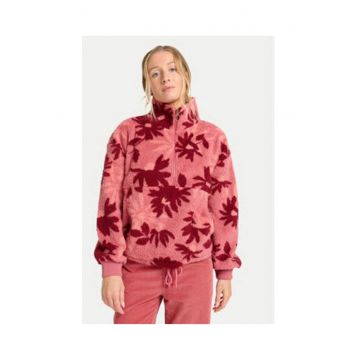 Geaca dama -  roz - floral - poliester -