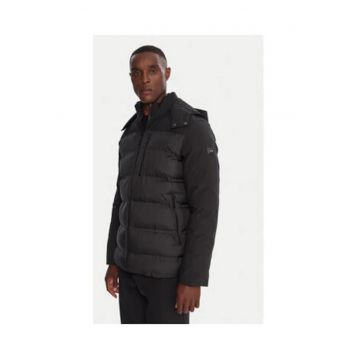 Geaca de iarna barbati -  neagra - 100% poliester -