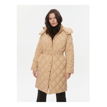 Geaca de iarna dama -  bej - regular fit - sintetic -
