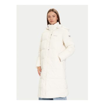Geaca de iarna dama -  bej - sintetic - regular fit -