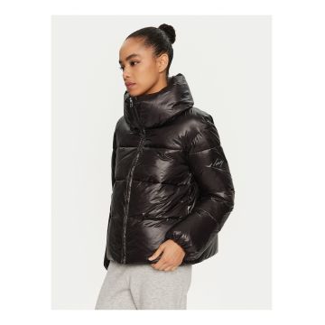 Geaca de iarna dama -  neagra - poliamida - regular fit -