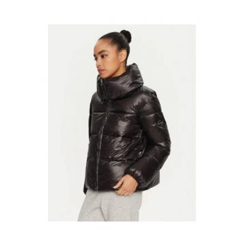 Geaca de iarna dama -  neagra - poliamida - regular fit -