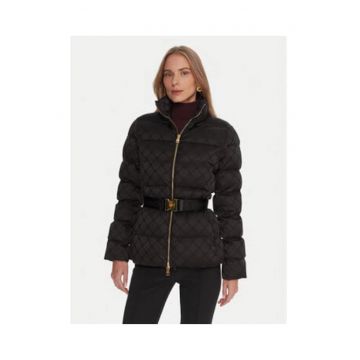 Geaca de iarna dama -  neagra - poliester - regular fit -