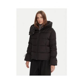 Geaca de iarna dama -  negru - poliester - regular fit -