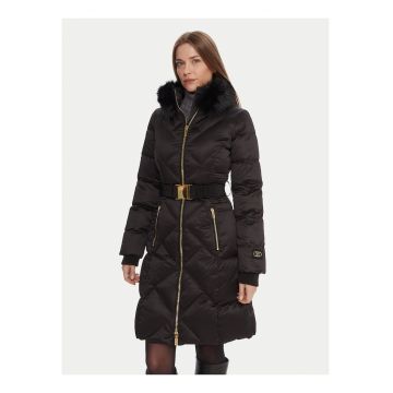 Geaca de iarna dama -  negru - poliester - regular fit -