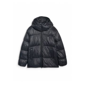 Geaca de tranzitie -  neagra - poliester