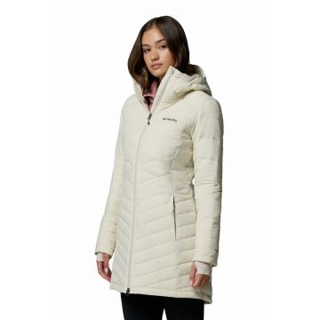 Geaca pentru drumetii Joy Peak II Mid - Alb fildes