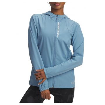 Jacheta alergare dama  OutRun The Storm FW 2025 - Albastru