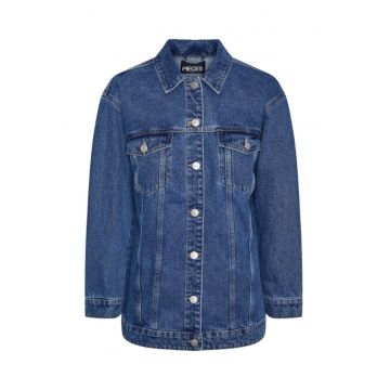 Jacheta din denim dama -  301793274 - Bumbac - Albastru