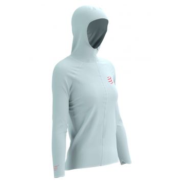 Jacheta impermeabila alergare dama  Hurricane Waterproof 10/10 FW 2025 - Albastru