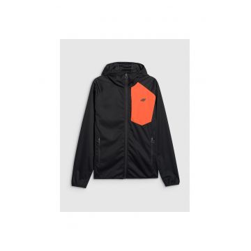 Jacheta softshell  pentru barbati cu membrana 8000 rezistenta la vant - negru - Negru