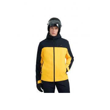 Jacheta sport barbati M0787 -  Poliester - Portocaliu/Negru -