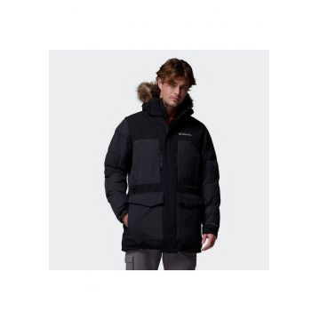 Jacheta sport barbati  Marquam Peak Fusion II - impermeabila - cu gluga detasabila - neagra - poliester reciclat