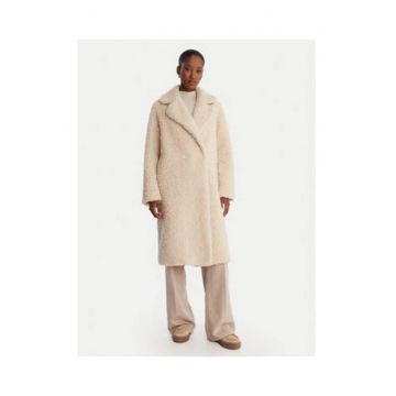 Palton dama -  bej - poliester - casual -