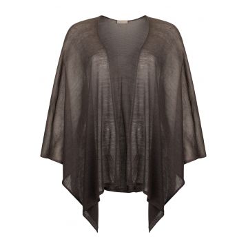 Poncho asimetric - Negru