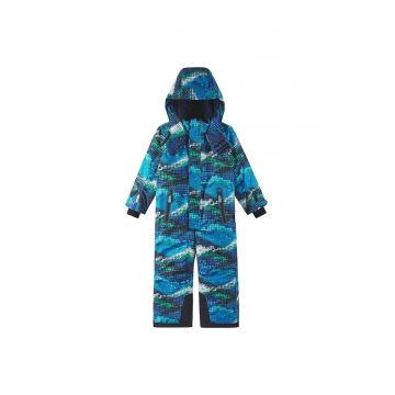 Salopeta de schi -  albastru - materiale reciclate - impermeabilitate - respirabilitate -