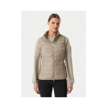 Vesta de dama -  Emporio Armani - bej - nylon - croiala regular fit