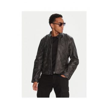 Geaca barbati - G-Star Raw - gri - piele