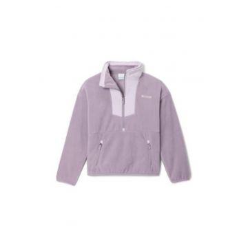 Geaca copii -  violet - poliester reciclat - fara inchidere -