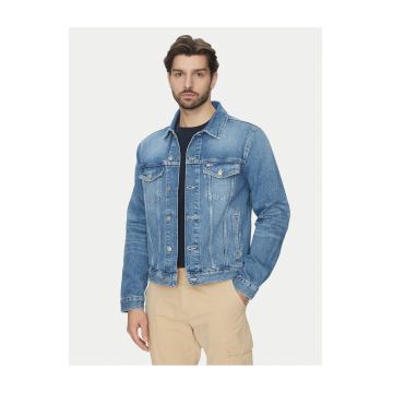 Geaca de blugi barbati  albastru - denim