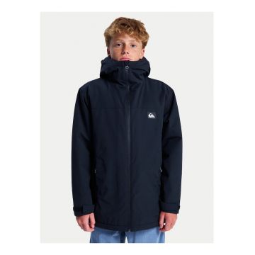 Geaca de iarna copii -  neagra - bumbac|nylon - regular fit -