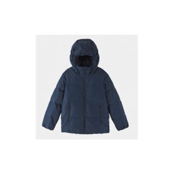 Geaca de puf copii -  bleumarin - poliester - regular fit -