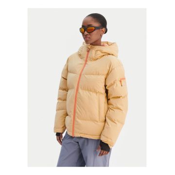 Geaca de schi Dama -  bej - regular fit - 100% poliester reciclat -