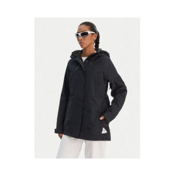 Geaca de snowboard Dama -  neagra - poliester - regular fit -