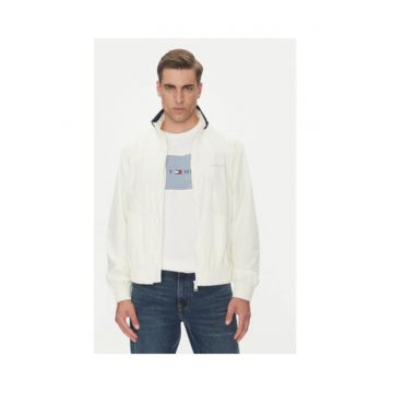 Geaca de tranzitie barbati -  alb - 100% nailon reciclat