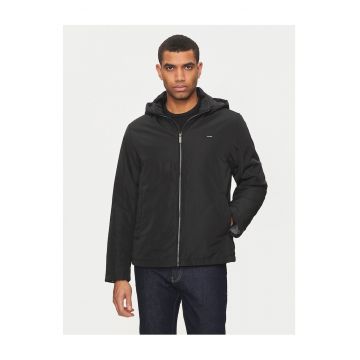 Geaca de tranzitie barbati  negru - material usor -