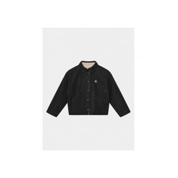Geaca de tranzitie copii  neagra - unisex