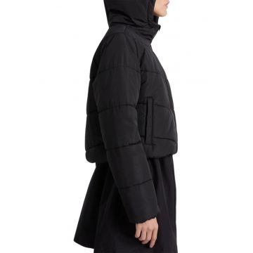 Geaca  MTE FOUNDRY CROP PUFF HODDED W Neagra -